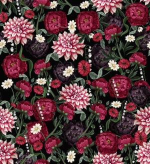 Trikoo DAHLIAT viininpunainen